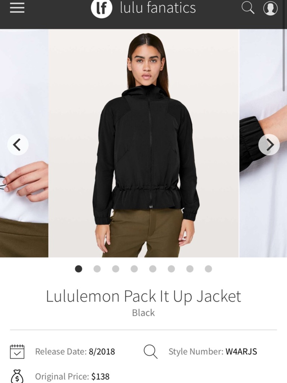 lululemon athletica Pack It Up Jacket - Picture 2 of 2